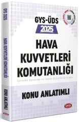 Data Yayınları 2025 GYS ÜDS Hava Kuvvetleri Komutanlığı Konu Anlatımlı