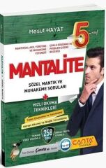 Çanta Yayınları 5. Sınıf Mantalite Yeni Nesil Sözel Mantık ve Muhakeme Soruları