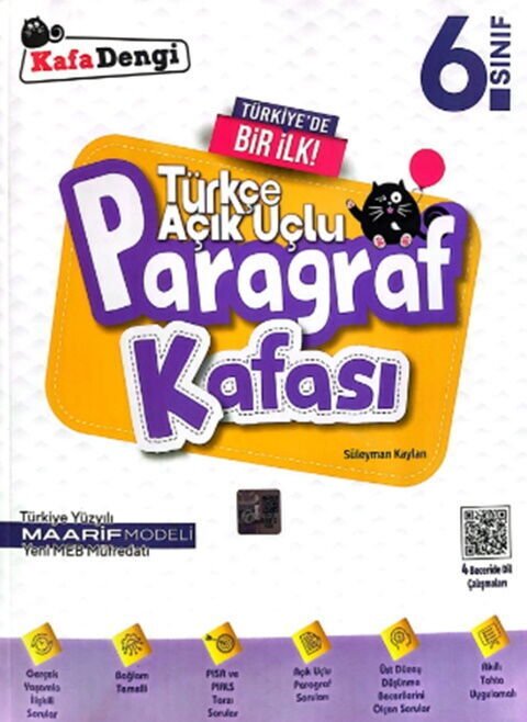 Kafadengi 6. Sınıf Paragraf Kafası Soru Bankası Kafa Dengi Yayınları