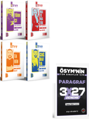 BenimHocam 2027 TYT Türkçe - Matematik - Tarih - Coğrafya Soru Bankası Seti+ EVP Akademi Paragraf