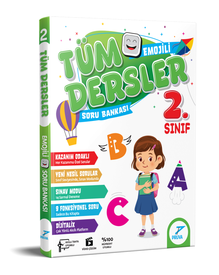 Pruva Akademi 2. Sınıf Tüm Dersler Soru Bankası