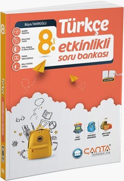 Çanta Yayınları 8. Sınıf Türkçe Konu Anlatımlı Soru Bankası