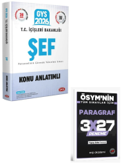 Data 2026 GYS İçişleri Bakanlığı Şef Konu Anlatımlı+ EVP Akademi Paragraf