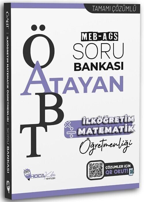 Hoca Kafası 2026 ÖABT MEB-AGS İlköğretim Matematik Öğretmenliği Atayan Soru Bankası Çözümlü Hoca Kafası Yayınları