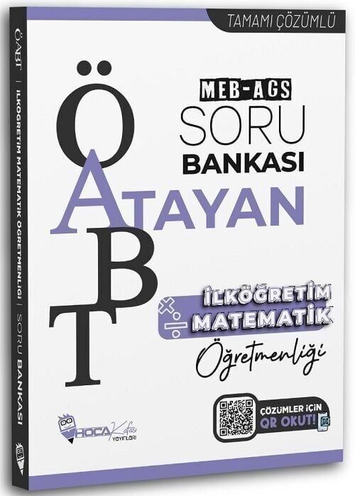 Hoca Kafası 2026 ÖABT MEB-AGS İlköğretim Matematik Öğretmenliği Atayan Soru Bankası Çözümlü Hoca Kafası Yayınları