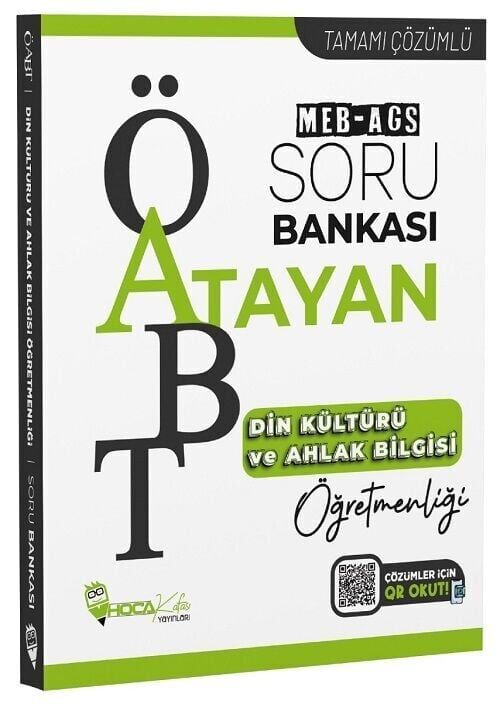 Hoca Kafası 2026 ÖABT MEB-AGS Din Kültürü ve Ahlak Bilgisi Öğretmenliği Atayan Soru Bankası Çözümlü Hoca Kafası Yayınları