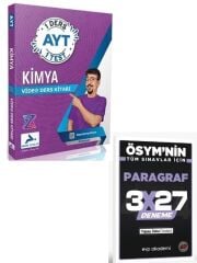 Paraf 2027 Z Takımı AYT Kimya 1 Ders 1 Test Video Ders Kitabı+ EVP Akademi Paragraf
