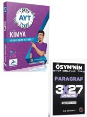 Paraf 2027 Z Takımı AYT Kimya 1 Ders 1 Test Video Ders Kitabı+ EVP Akademi Paragraf
