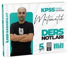Retro 2026 KPSS Matematik 5Yüz Ders Notları - İlker Karabulut Retro Yayıncılık