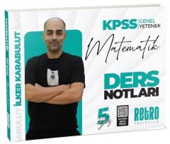 Retro 2026 KPSS Matematik 5Yüz Ders Notları - İlker Karabulut Retro Yayıncılık