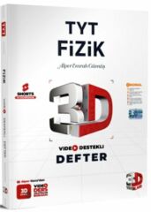 3D Yayınları YKS TYT Fizik Video Destekli Defter 3D Yayınları