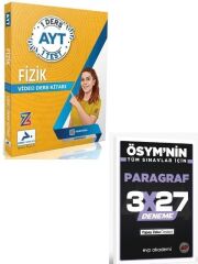 Paraf 2027 Z Takımı AYT Fizik 1 Ders 1 Test Video Ders Kitabı+ EVP Akademi Paragraf