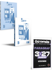 BenimHocam 2027 AYT Kimya Ders Notları ve Video Çözümlü Soru Bankası Seti+ EVP Akademi Paragraf