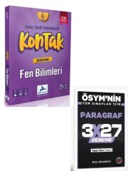 Paraf 2027 6. Sınıf Kontak Fen Bilimleri Denemeleri+ EVP Akademi Paragraf