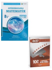 Antrenmanlarla 2027 Matematik 8. Sınıf Tamamı Video Çözümlü Soru Bankası+Anla Kazan Paragraf Deneme
