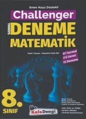 Kafa Dengi Yayınları 8. Sınıf Matematik Challenger Sarmal 12 Deneme
