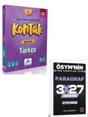 Paraf 2027 6. Sınıf Kontak Türkçe Denemeleri+ EVP Akademi Paragraf