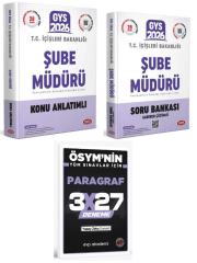 Data 2026 GYS İçişleri Bakanlığı Şube Müdürü Konu+Soru+ EVP Akademi Paragraf