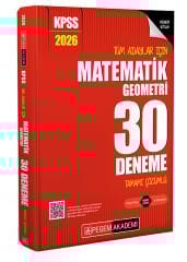 Pegem 2026 KPSS Matematik 30 Deneme Çözümlü Pegem Akademi Yayınları