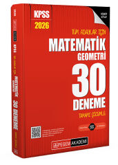 Pegem 2026 KPSS Matematik 30 Deneme Çözümlü Pegem Akademi Yayınları