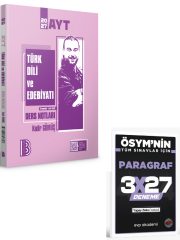 BenimHocam 2027 AYT Türk Dili ve Edebiyatı Ders Notları+ EVP Akademi Paragraf