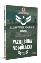 Data 2025 KKK Uzman Erbaş Temini Yazılı Sınav ve Mülakat Konu Anlatımlı Data Yayınları