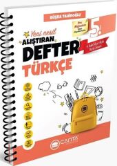 Çanta Yayınları 5. Sınıf Türkçe Okula Yardımcı Öğreten Defter
