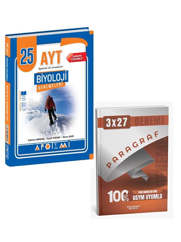 Apotemi 2027 AYT Biyoloji 25 li Deneme+Anla Kazan Paragraf Deneme