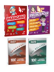 Pruva + Anla Kazan 2026 4. Sınıf Paragraf Problem Soru + Anla Kazan Deneme 4 lü Set