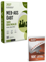 Pegem 2027 ÖABT MEB-AGS Tarih Öğretmenliği Konu Anlatımlı+ Anla Kazan Paragraf