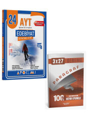Apotemi 2027 AYT Edebiyat 24 Çözümlü Deneme+Anla Kazan Paragraf Deneme