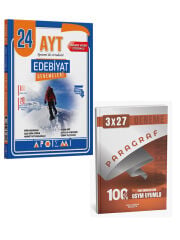 Apotemi 2027 AYT Edebiyat 24 Çözümlü Deneme+Anla Kazan Paragraf Deneme