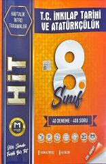 Mozaik Yayınları 8. Sınıf T. C. İnkılap Tarihi ve Atatürkçülük İntro Hıt 40 Deneme