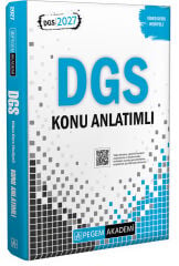 Pegem 2027 DGS Konu Anlatımlı Video Ders Hediyeli Pegem Akademi