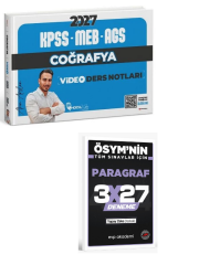 Hoca Kafası 2027 KPSS MEB-AGS Coğrafya Video Ders Notları+ EVP Akademi Paragraf