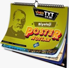 KR Akademi Yayınları TYT Biyoloji Poster Notlar