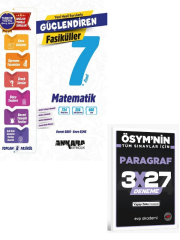 Ankara 2027 7. Sınıf Matematik Güçlendiren Maarif Modeli Fasiküller Güncel Müfredat +EVP Akademi Paragraf