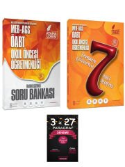 Atama Lobisi + Anla Kazan ÖABT MEB-AGS Okul Öncesi Öğretmenliği Soru Bankası + 7 Deneme 3 lü Set
