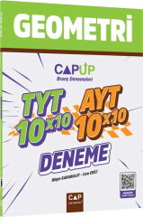 Çap Yayınları TYT AYT Geometri 10 X 10 Up Deneme