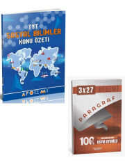 Apotemi 2027 TYT Sosyal Bilimler Konu Özet+Anla Kazan Paragraf Deneme