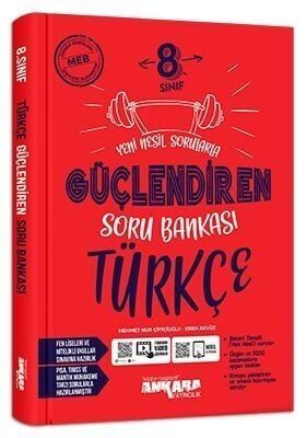 Ankara Yayıncılık 8. Sınıf Türkçe Güçlendiren Soru Bankası