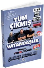Dizgi Kitap 2026 Vatandaşlık Tüm Sınavlar Tamamı Video Çözümlü Çıkmış Sorular
