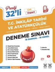 Nartest Yayınları 8. Sınıf Prestij T.C. İnkılap Tarihi ve Atatürkçülük 32 Deneme