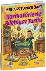 Türkçe FM ÖABT MEB-AGS Türkçe Öğretmenliği Karikatürlerle Edebiyat Tarihi Konu Anlatımı Türkçe FM Yayınları