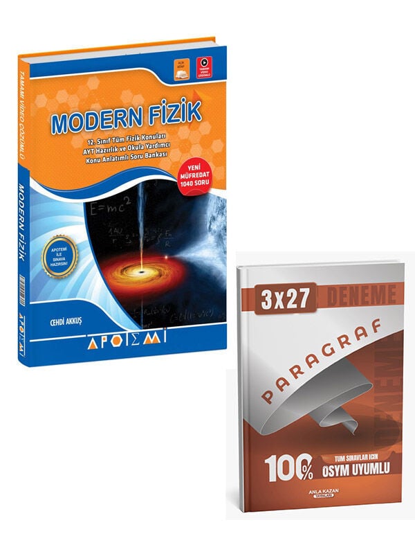 Apotemi 2027 Modern Fizik+Anla Kazan Paragraf Deneme