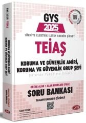 Data 2025 GYS TEİAŞ Genel Müdürlüğü Koruma ve Güvenlik Amiri, Grup Şefi Soru Bankası Çözümlü Görevde Yükselme Data Yayınları