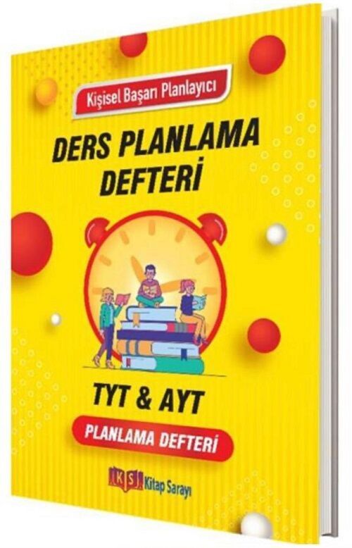 Kişisel Başarı Planlayıcı YKS TYT AYT Ders Planlama Defteri Kitap Sarayı Yayınları 2027