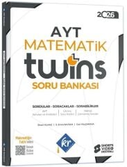 KR Akademi 2026 YKS AYT Matematik Twins Soru Bankası Çözümlü KR Akademi