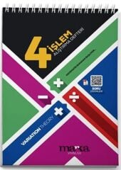 Marka 2025 ÖSYM ve MEB Sınavları İçin 4 İşlem Alıştırma Defteri Marka Yayınları