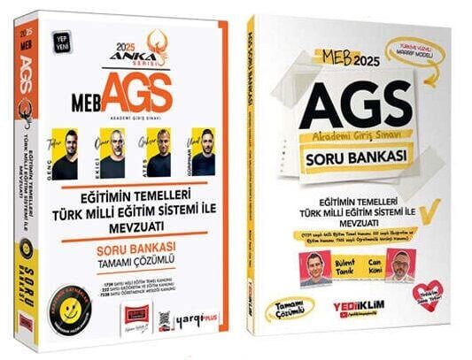 Yargı + Yediiklim 2025 MEB-AGS Eğitimin Temelleri ve Türk Milli Eğitim ile Mevzuatı Soru 2 li Set